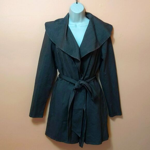 Kika Paprika belted Jacket Cardigan Open Front Pockets NWT sz 3 - Picture 1 of 9